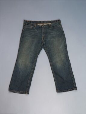 Levi's Men's Relaxed Fit Jeans in Faded Blue-Grey